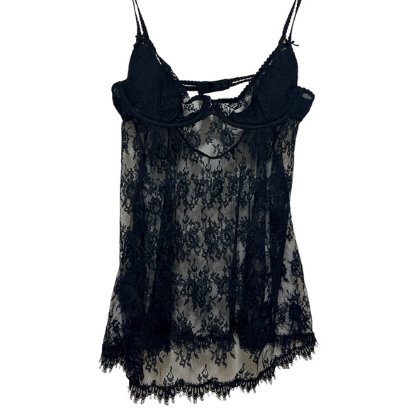 Victoria's Secret Other - Victoria’s Secret black underwire chemise 36C